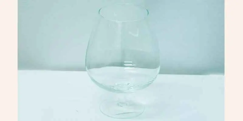 Ваза-бокал 1л Бренди (стекло) Д11.5хН17см